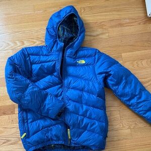 The North Face Kids Vibrant Blue Puffer Coat